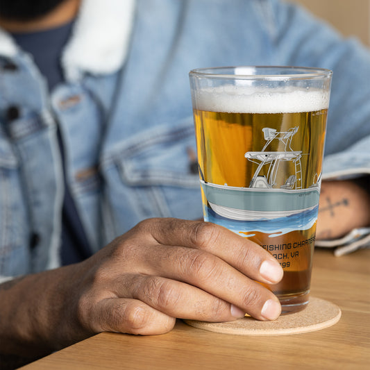 Shaker pint glass